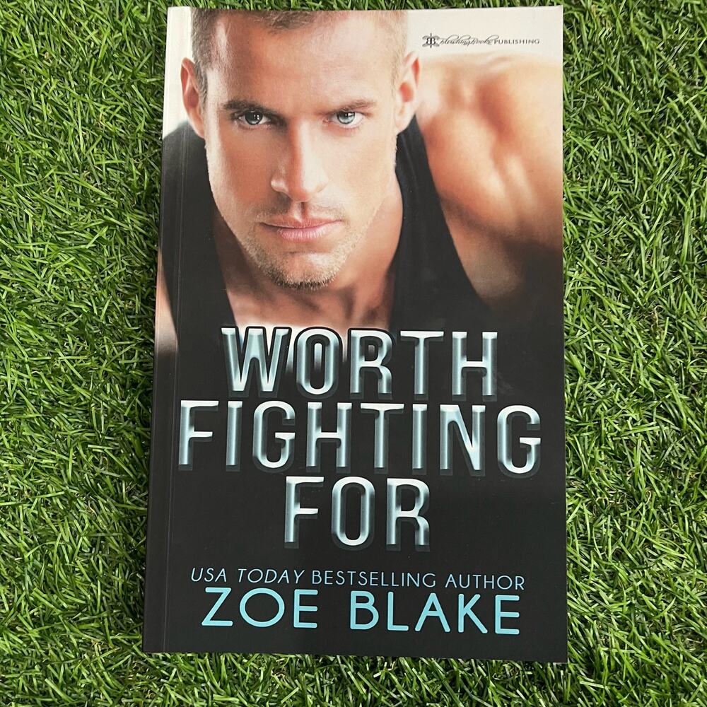 Worth Fighting For by Zoe Blake SIGNED OOP RARE